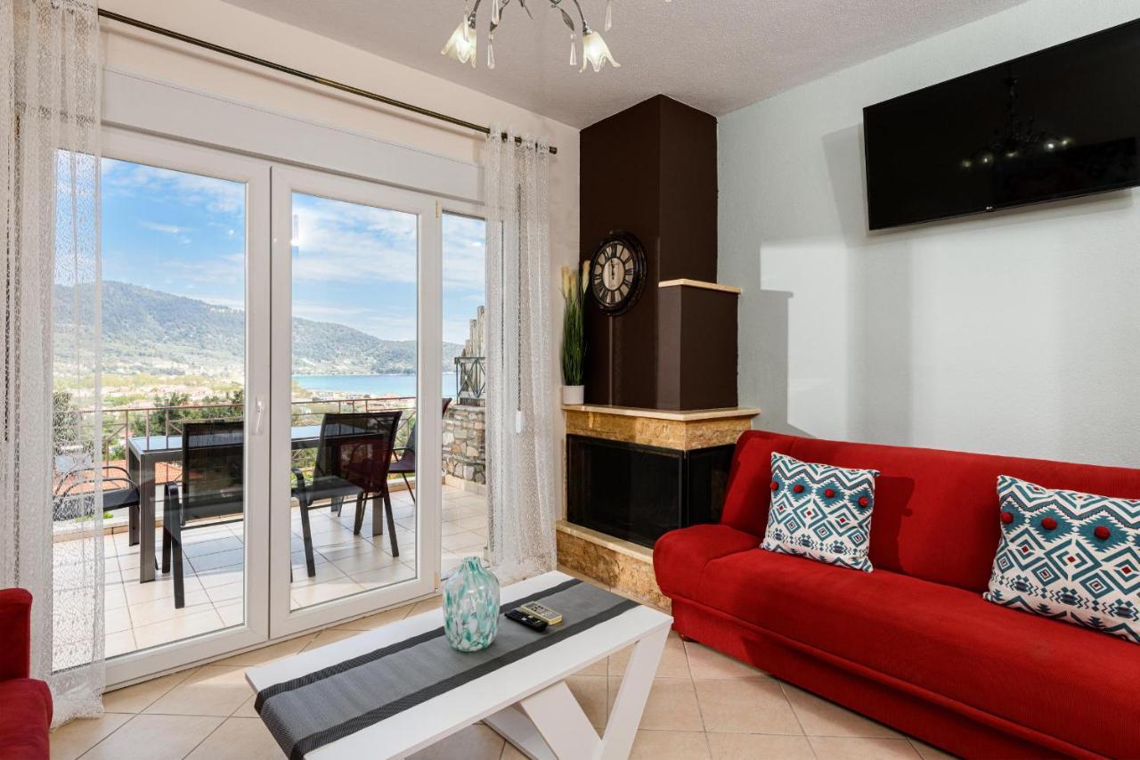 Villa Panorama Skala Potamia  Dış mekan fotoğraf