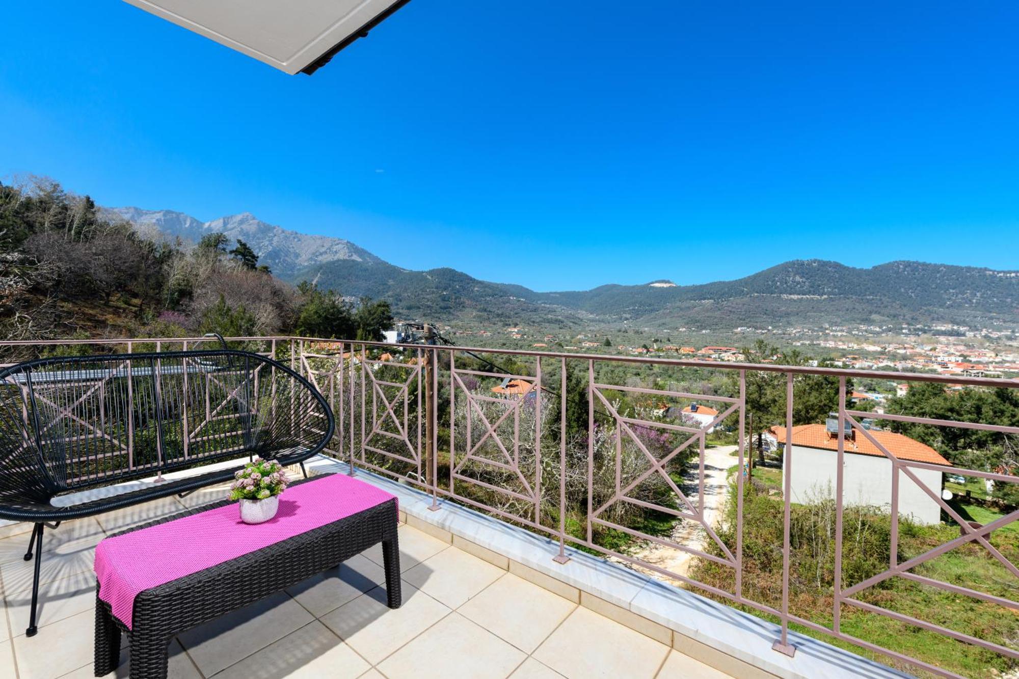 Villa Panorama Skala Potamia  Dış mekan fotoğraf